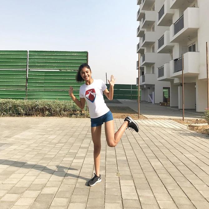 During one of her interview, Jyotishmita Baruah revealed that her dad has been her biggest motivation. She further said that he believes in me and so I believe in myself when she was asked who is the most influential person in her life.
In pic: Jyotishmita Baruah gets cheeky as she captions the pic: I just attacked the floor.