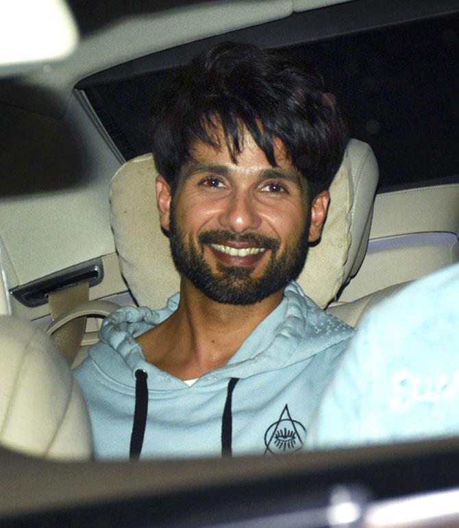 Shahid Kapoor was all smile as he arrived for the special screening of his film Kabir Singh. Kabir Singh is garnering a fantastic response from the Bollywood industry. Many have even gone onto say it's the best romantic film of 2019.