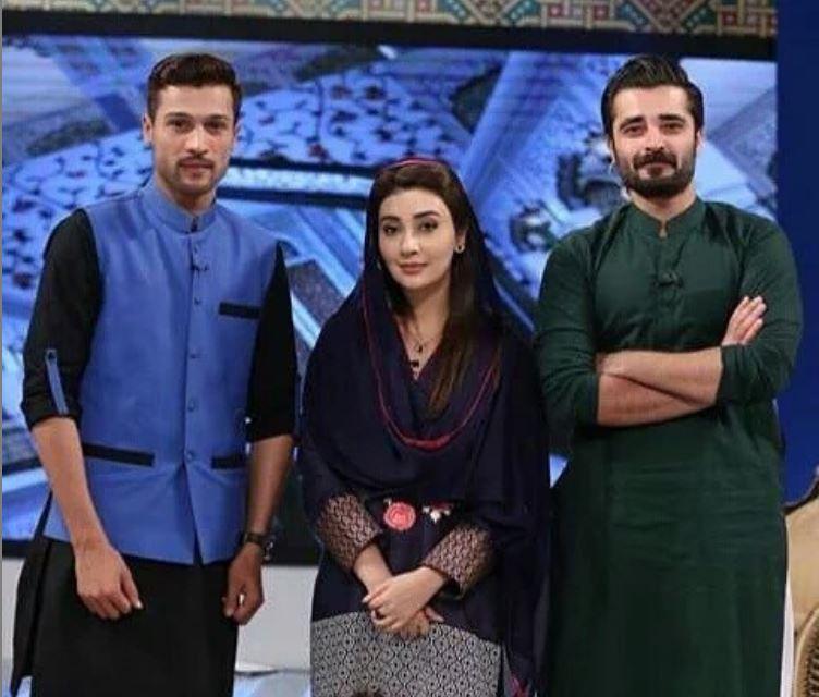 Mohammad Amir posted this picture with a couple of friends from an event