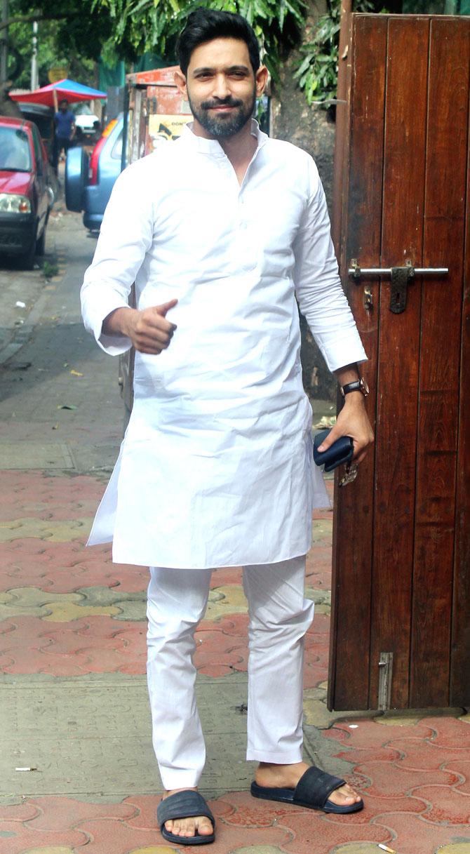 Vikrant Massey was also clicked in the city. On the work front, Vikrant Massey will be next seen opposite Deepika Padukone in Meghna Gulzar's Chhapaak. This marks the first collaboration between Deepika and Vikrant. 'Chhapaak' also marks Deepika's production debut in Bollywood.