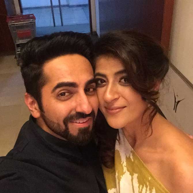Ayushmann Khurrana tied the knot with Tahira Kashyap, who has directed a critically acclaimed movie, Toffee. Ayushmann and Tahira were childhood sweethearts and share a son and daughter. Tahira Kashyap was diagnosed with stage 0 breast cancer in 2018. In an interview, Ayushmann revealed that they got to know about Tahira's cancer diagnosis on his birthday. He said, 