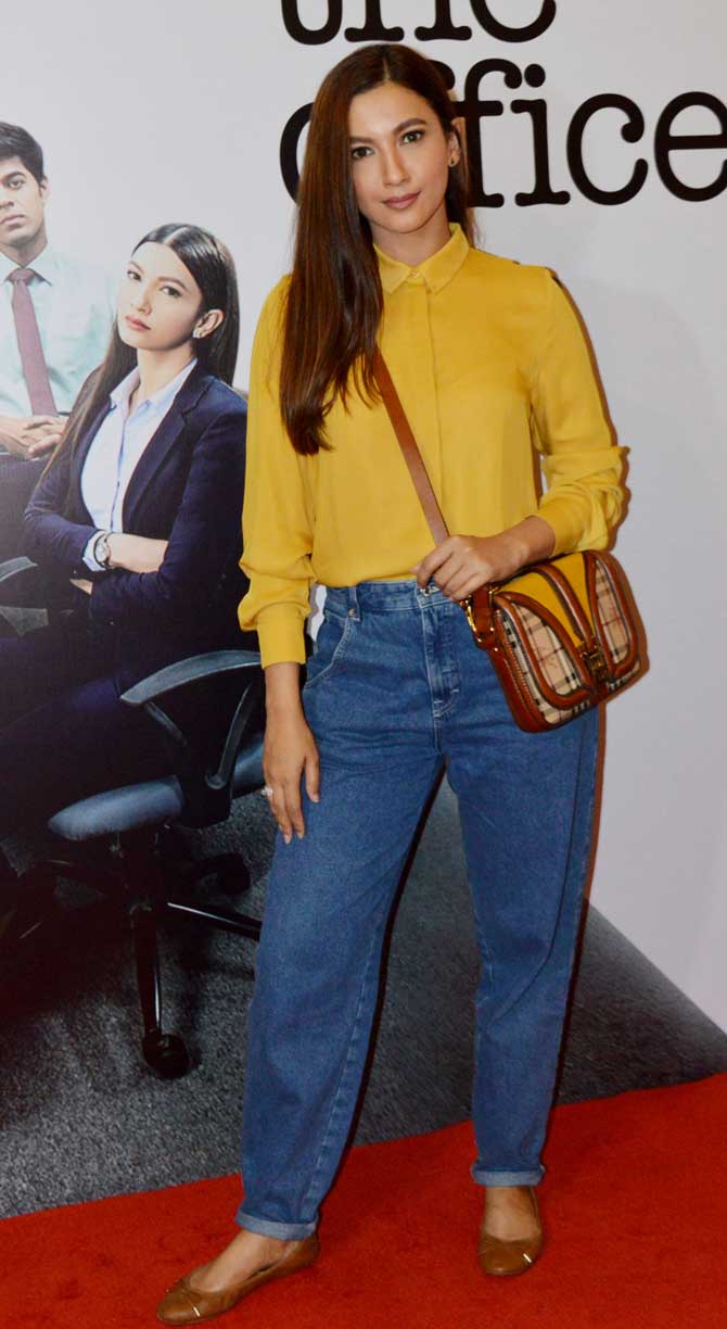 Gauahar Khan and host of other celebs attended the special screening of the official Hindi remake of The Office. An official adaptation of the international series, 'The Office' is a 13-episode mockumentary where typical office characters find themselves in atypical situations. All pictures/Yogen Shah