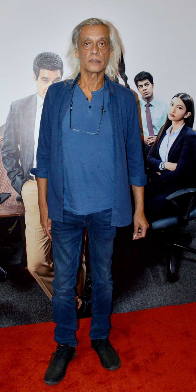 Sudhir Mishra also attended the special screening The Office at a preview theatre in Andheri.