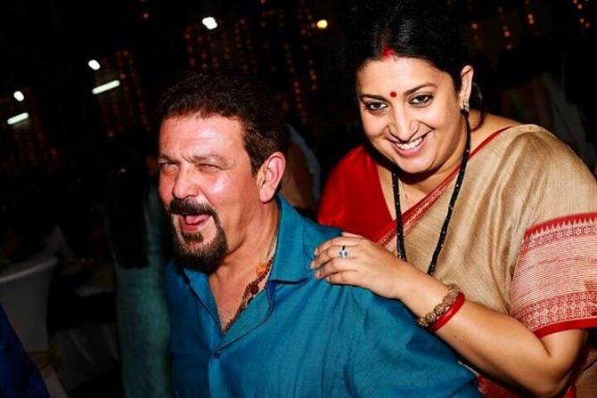 In the 18 years of togetherness and counting, Smriti and Zubin Irani have always had each other back. In this adorable picture, Smriti Irani can be seen enjoying piggybacking on husband Zubin Irani's back as the couple shares a hearty laugh together