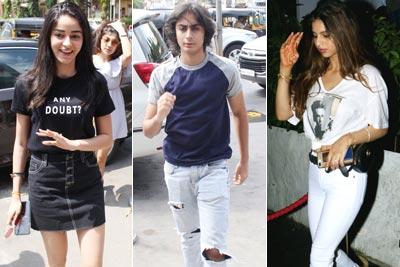 After Khushi Kapoor, SRK's daughter Suhana Khan styles pocket bag