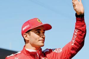 Ferrari's Charles Leclerc on pole in Austria