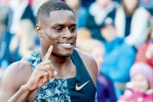 US sprinter Christian Coleman storms to season-best 100m timing