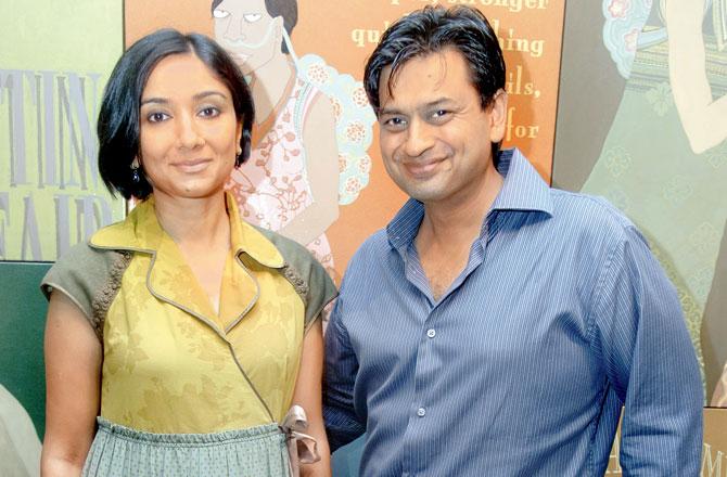 Dhruvi Acharya with Manish Acharya