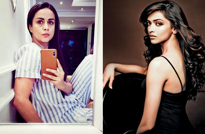 Gul Panag and Deepika Padukone