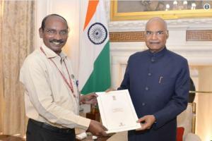 Ram Nath Kovind sends best wishes to ISRO chief for 'Chandrayaan-2'