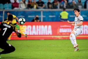 Copa America: Koji's brace helps Japan draw 2-2 against Uruguay