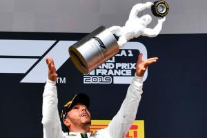 Lewis Hamilton is unstoppable in France