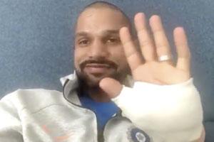 Shikhar Dhawan's emotional message on leaving the World Cup 2019