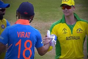 Virat Kohli's gesture towards Steve Smith wins hearts during IND vs AUS
