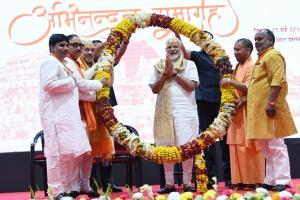 PM Modi prays for India's 'progress, prosperity' at Kerala temple