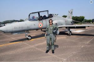 Mohana Singh becomes first woman fighter pilot to fly Hawk jet