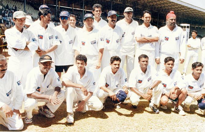 The Mumbai team, which beat Australia at the CCI in 1998.