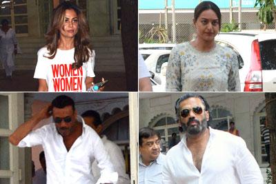 B-Town celebs at Pahlaj Nihalani's daughter-in-law's prayer meet