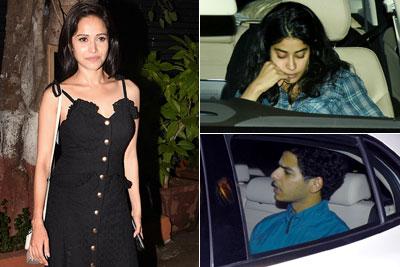 Juhu Diaries: Janhvi Kapoor, Ishaan and Nushrat Bharucha clicked