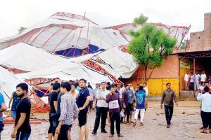 14 killed as pandal collapses during religious event in Rajasthan