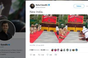 Rahul mocks Indian Army, Yoga Day and dogs as 'New India', gets trolled