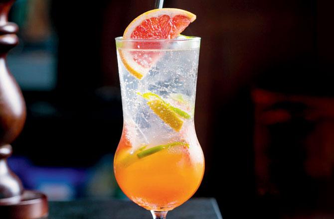 Sip a grapefruit cocktail