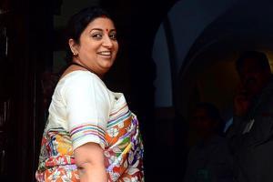 Smriti Irani shares a throwback from TV days; Internet hearts it