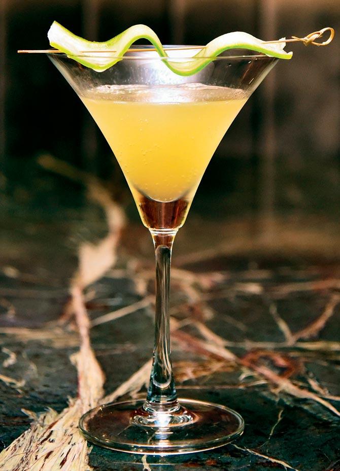 Wasabi Martini