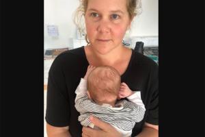 Aww! Amy Schumer shares photo of Baby Gene