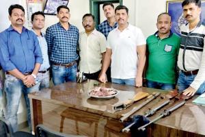 Mumbai: Forest department finds guns, boar meat in house inside SGNP