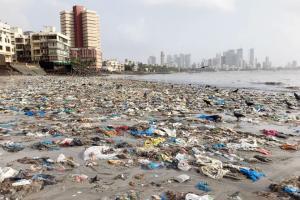 'Contractor continues to let Mahim shore be an eyesore'