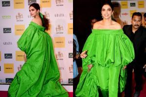 Deepika Padukone is painting the town green at an award ceremony