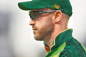 The guys are hurting, you can feel it in the room, says Faf du Plessis