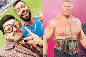 Ranveer Singh receives a warning from Brock Lesnar's manager-lawyer!