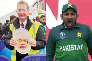 India vs Pakistan photos: From Modi masks to Rohit's century