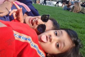 Lakshmi Manchu holidays with her daughter in London