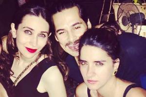 Karisma, Dino Morea, Shruti Seth, Shilpa Shukla let their hair down