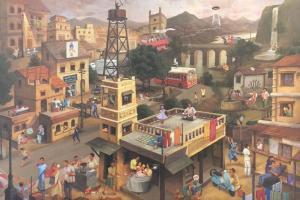 Challenge: Can you spot 40 best Indian ads hidden in this painting?