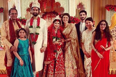 Sushmita Sen shares precious moments from brother Rajeev's wedding