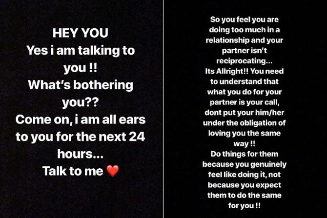 Rohman Shawl Instagram story