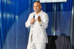 Russell Peters shares his journey as a comedian