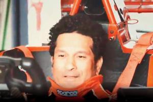 Watch video: Sachin Tendulkar's F1 dream comes true finally!