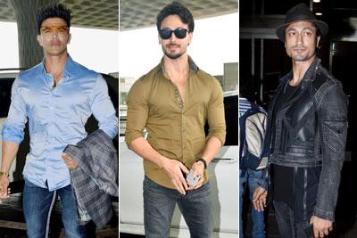 Airport Diaries: Sahil Khan, Tiger Shroff, Vidyut Jammwal clicked