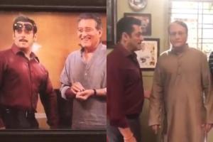 Watch video: Salman Khan introduces Pramod Khanna in Dabangg 3