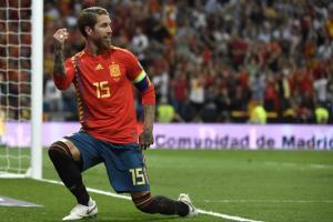 Sergio Ramos and Alvaro Morata on the spot as Spain cruise past Sweden