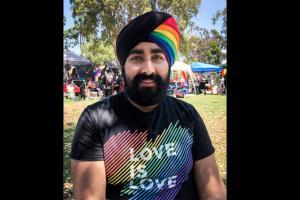 Obama praises Sikh man with rainbow turban for Pride in California