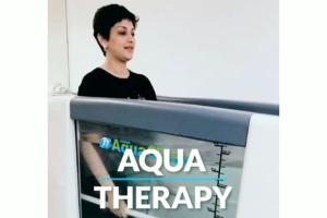 Sonali Bendre starts 'new normal' with an aqua therapy; watch video