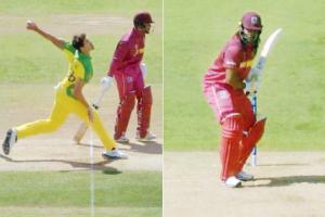 World Cup 2019: Umpires miss no-ball call before Gayle dismissal