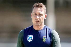 World Cup 2019: Dale Steyn, Hashim Amla sweat it out