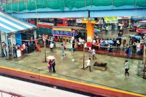 Mumbai Rains: Mini showers expose skimpy railway station roofs